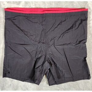 Trader Bay Men's L‎ Large 42X6 Black Swim Trunks drawstring pockets
